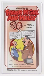 Fibber McGee and Molly, Vol 4 - Six Cassette Tape Set - About Nine Hours 1941-43 - Picture 1 of 4