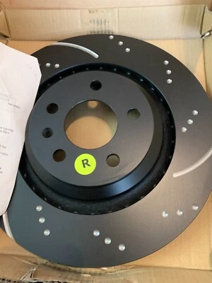 EBC Brakes Rear GD Rotors 2007 thru Fits 2011 Audi S6 5.2 - Disc Brake Rotor Set - Image 1 of 4