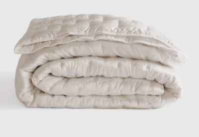 Edredón Quince King Cal King orgánico bambú arena sueño nuevo sin etiquetas Foto 1 de 4