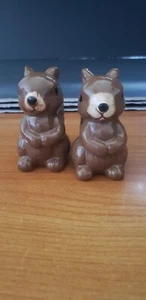 Squirrel Salt And Pepper Shakers - Picture 1 of 4