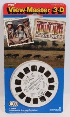 Vintage View-Master The Young Indiana Jones Chronicles 3-D reels - Image 1 of 2