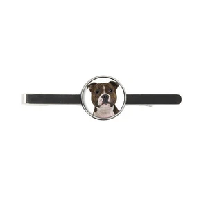 Staffordshire Bull Terrier Corbata Perro Barra Deslizante Ideal Cumpleaños Día del Padre Regalo C24 - Imagen 1 de 1