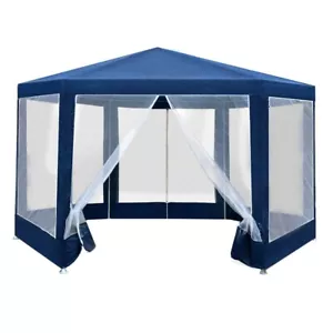 Instahut Gazebo Wedding Party Marquee Tent Canopy Outdoor Camping Gazebos Navy - Picture 1 of 6