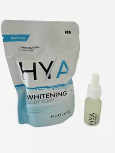 HYA Whitening Booster Facial Serum & Whitening Body Soap  - Picture 1 of 6