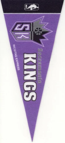 SACRAMENTO KINGS PENNANT NBA MINI FELT 9" LONG OFFICIALLY LICENSED BASKETBALL Cover