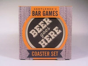 Juego de montaña rusa de juegos de bar para caballeros mazo de 25 estilo pub trivia muñeca Devaux NUEVO - Imagen 1 de 6