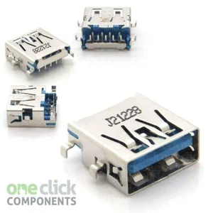 New USB 3.0 Port Jack Socket Connector for Lenovo 100e 2nd Gen Notebook 81M8 - Picture 1 of 9
