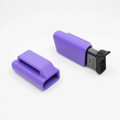 MAGAZINE POUCH FOR RUGER LCP II 380 - PURPLE - RH SHOOTER - For Belts Up To 1.5" - Image 1 of 4