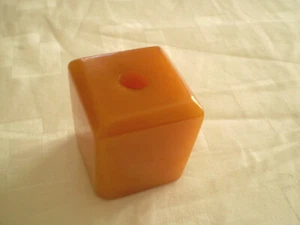 Vintage old Orange Catalin   ORANGE  stand for a pencil - Picture 1 of 6