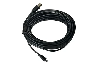 25ft USB 2.0 A Male to Mini-B 5pin Male 28/24AWG Cable w/ Ferrite Core - Picture 1 of 2