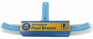 Pool Brush Aussie Gold 45cm Curved Pool Wall Brush Broom - 2 Year Warranty - Picture 1 of 4