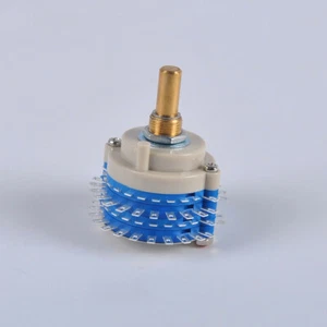 2pole 20Step Rotary Switch Attenuator Volume Control DIY Potentiometer crossover - Picture 1 of 3