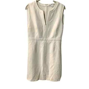 Women's Size 6 DIANE VON FURSTENBERG (DVF) Fleur Dress White - Picture 1 of 7