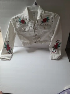9/10 Size Belle Denim Jacket for Girls - Picture 1 of 6