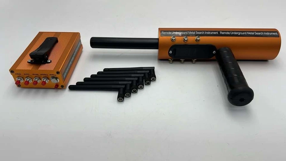 Detector de Metales, 30m Profundidad 1200m Alcance Puntero de Metal Portátil Buscador de Metales... Foto 1 de 4
