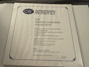 Creative Memories 12 X 12 Refill RCM-12SP Scroll Page Border Pages OC18 - Picture 1 of 3