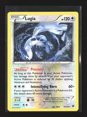 Pokemon XY - Fates Collide #78/124 Reverse Holo Rare Lugia - Image 1 of 2
