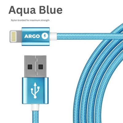 For iPhone Charger Cable USB cable Adaptor 1M 2M 3M Charging Lead Data Sync iPad - Image 1 of 4