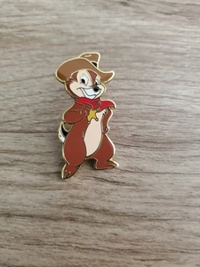 Disney Pin 2007 DLR Festival of Dreams Sheriff Chip Disneyland Cowboy Badge - Picture 1 of 2