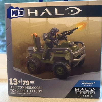 MEGA Halo The Series Fleetcom Mongoose Building Set 79 Pieces Age 13+ New HNC55 - Image 1 of 4