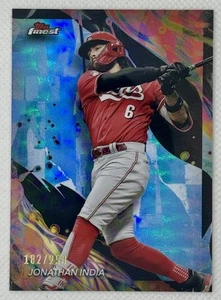 2024 Topps Finest #166 Jonathan India Sky Blue Refractors #/250 - Bild 1 von 2