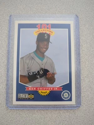 Ken Griffey Jr. 1997 Collector's Choice #244 HOF Seattle Mariners - Image 1 of 2