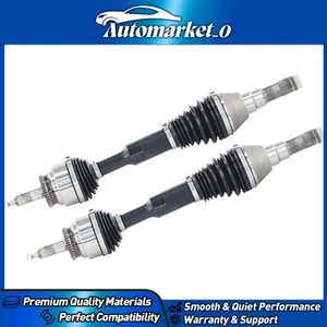 Extended Travel CV Axle Shafts (2) for 2015-2020 Ford F150 Expedition Navigator - Picture 1 of 6