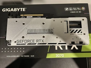 GIGABYTE GeForce RTX 3070 Vision OC 8GB ORIGINAL BOX - Picture 1 of 11
