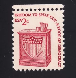 1582b 2c Americana 1981 impresión en papel blanco, goma opaca, montada sin montar o nunca montada en muy buen estado individual - Imagen 1 de 1