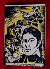 1937 D146 DAVY CROCKETT Thrilling Moments Donut Corp. vtg 30s Strip Card