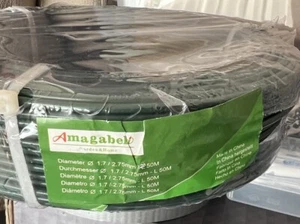 Amagabeli 50m X 1.7mm X2.75mm 1 pieza Bobina de Alambre de Jardín Valla Acero Inoxidable - Imagen 1 de 3