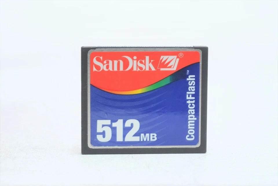 SanDisk 512MB CompactFlash Memory Card CF - Image 1 of 1
