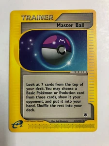 Pokémon MASTERBALL 143/165 Spedizione Non Comune NM/MT (mai giocato!) - Foto 1 di 8