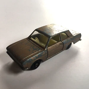 Vintage Matchbox Lesney #25 Ford Cortina Coup Tan - From the 1960's and Rare! - Picture 1 of 8