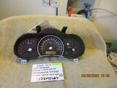 KIA Sedona 2008-2010 OEM tablero velocímetro clúster 40.128 millas probado envío gratuito Foto 1 de 4