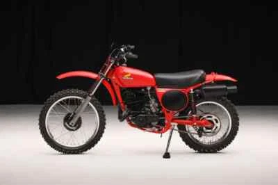 CLASSIC MOTORCYCLE 1976 Honda CR250M Elsinore Motorcycle | 24x36 inch POSTER | vintage classic
