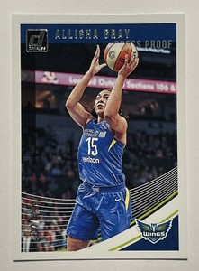 2019 Panini Donruss WNBA Press Proof Silver /199 Allisha Gray Dallas Wings