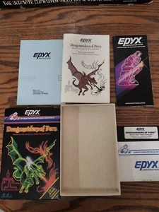 Dragonriders of Pern, Atari Computers, complete in box, Epyx, Anne MaCaffrey - Picture 1 of 7