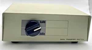 Vintage Computer DATA SWITCH Aa Bb / Ab Ba CENTRONICS 36 Pin Drucker CN36 XOVER 2x2 - Bild 1 von 4