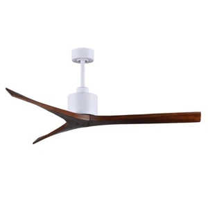 Matthews Fans Mollywood 60" Ceiling Fan, White/Walnut Blades - MW-MWH-WA-60 - Picture 1 of 1
