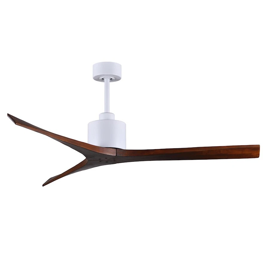 Matthews Fans Mollywood 60" Ceiling Fan, White/Walnut Blades - MW-MWH-WA-60 - Image 1 of 1