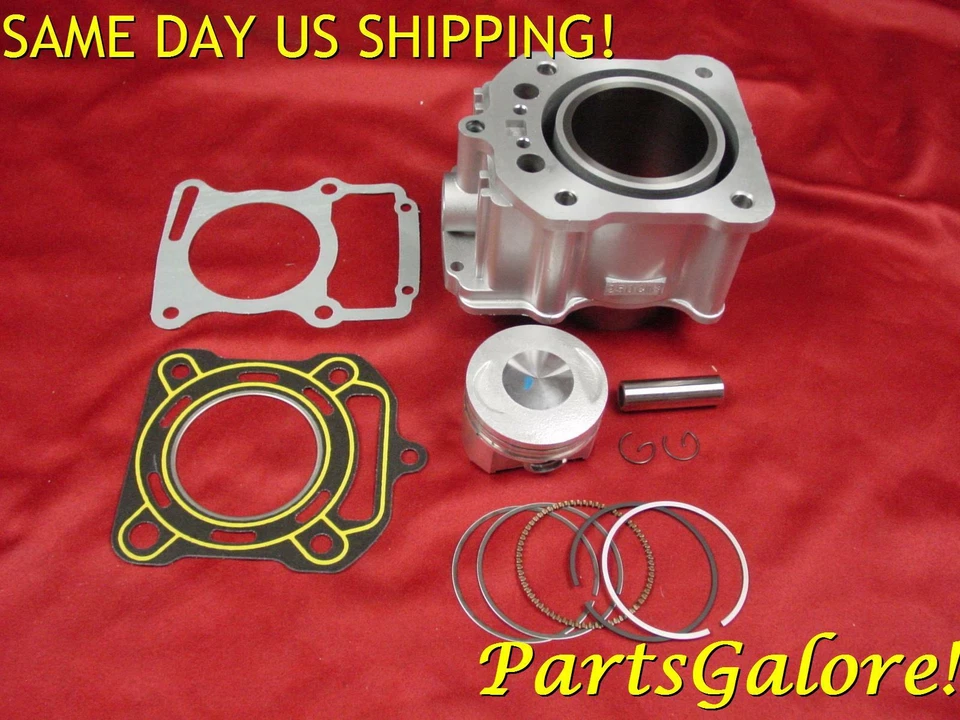 Kit Cilindro 250cc 67mm Zongshen CG250 ZS250 Chino ATV Buggy GoKart Motocicleta Foto 1 de 4