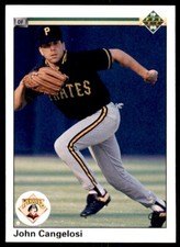 1990 Upper Deck John Cangelosi . Pittsburgh Pirates #370