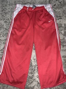 Nike Size Large 14 Girls Pink Athletic w/Pockets Track Pants - Picture 1 of 6