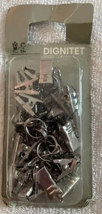 IKEA Dignitet Lot de 24 crochets pour rideaux de douche - 0645 - Neuf dans sa boîte - Photo 1/5
