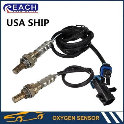 2 peças sensor de oxigênio O2 para cima e para baixo ajuste para 2002-2005 Chevrolet Cavalier 2.2L - Imagem 1 de 4