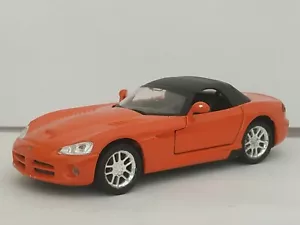 1:34 DODGE VIPER 2003 SRT-10 CABRIO COCHE DE METAL ESCALA SCALE CAR DIECAST 1/32 - Imagen 1 de 8