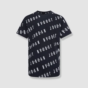 Jordan Boys Black Essentials Short Sleeves T-shirt Size M - Picture 1 of 2