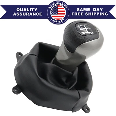 For Honda Civic 2006 2007 2008 2009 2010 2011 5 Speed Gear Shift Knob Boot NEW - Image 1 of 4