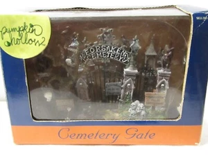 Lemax Pumpkin Hollow CEMETERY GATE #43421 MIB 2005 - Picture 1 of 8